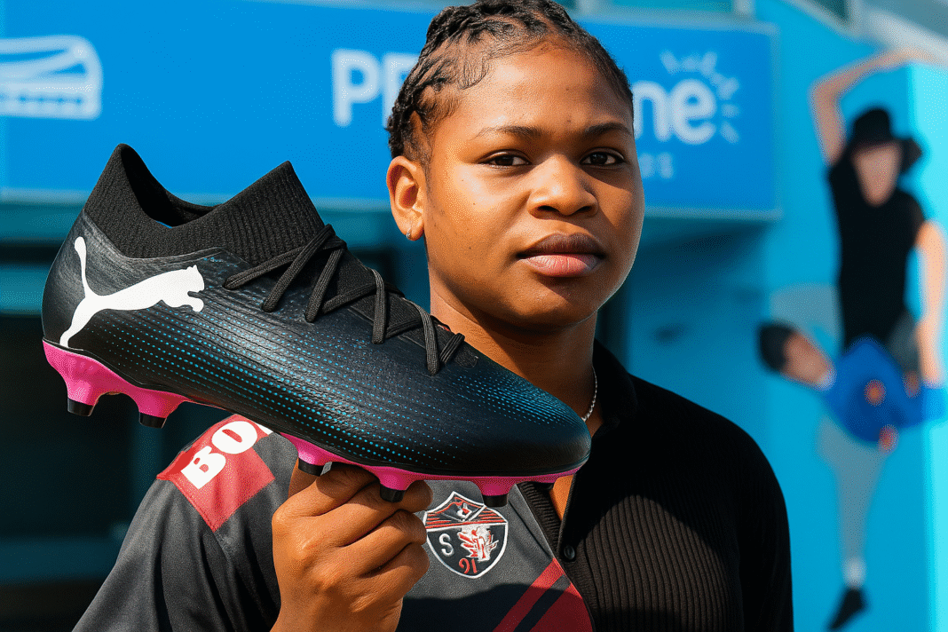Lourdjina Étienne la nouvelle égérie haïtienne de PUMA