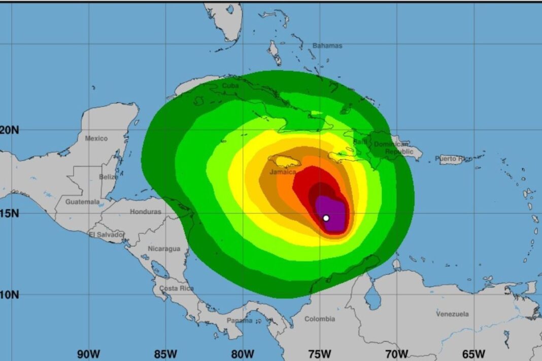 L’ouragan Melissa se renforce et franchit le seuil critique de la catégorie 5